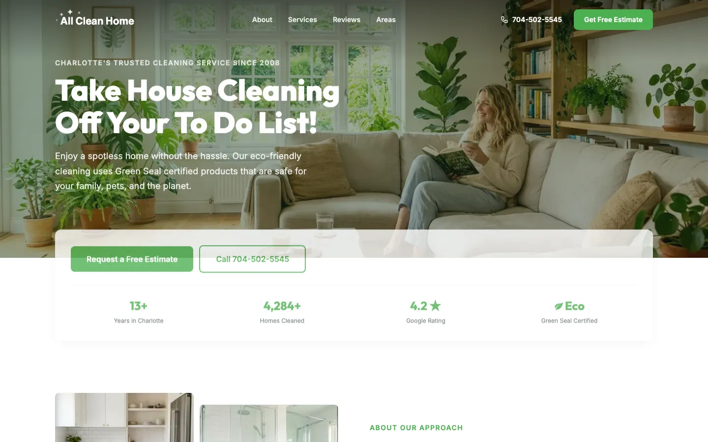 All Clean Home — Local Service Website