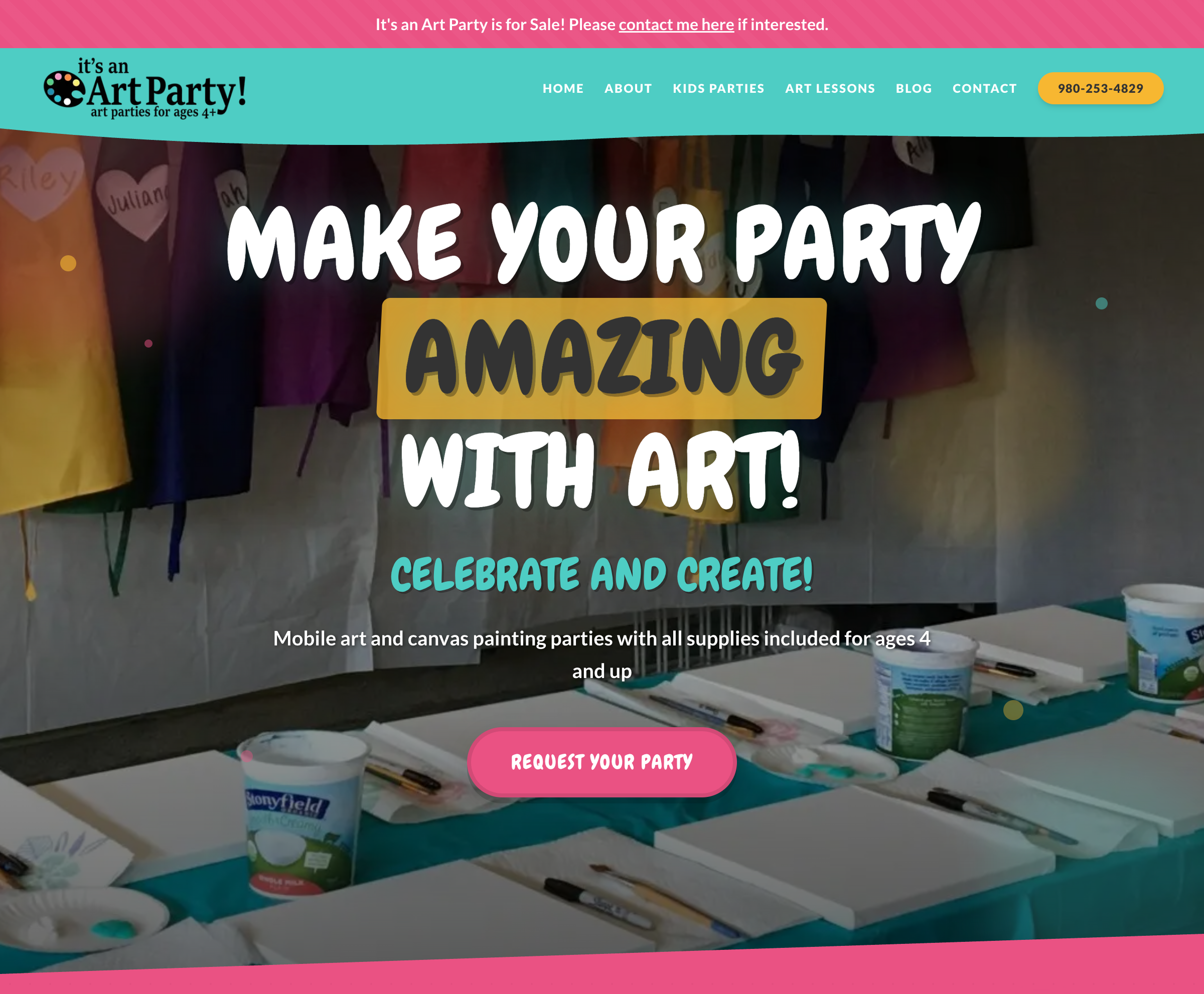It's an Art Party — Next.js