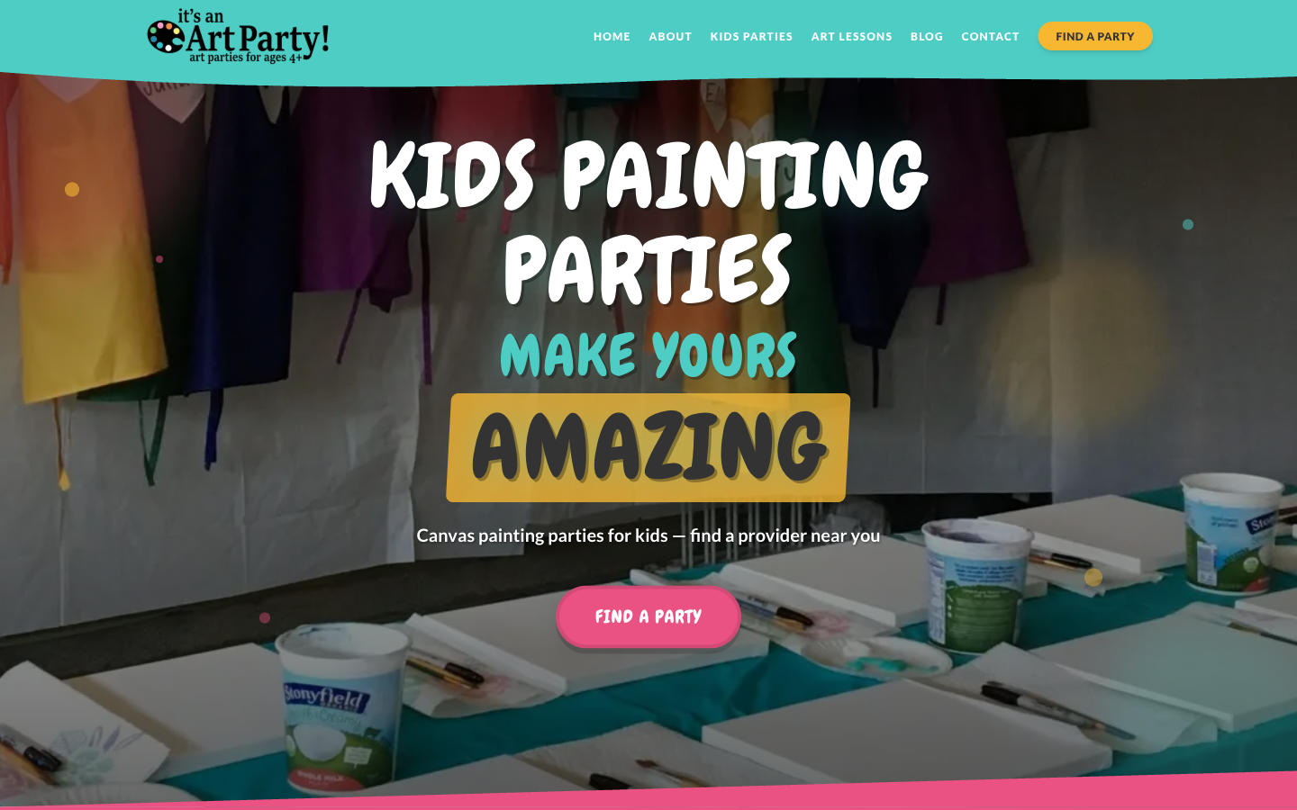 It's an Art Party — Next.js